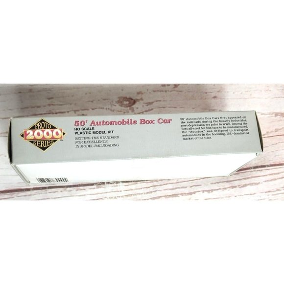 Proto 2000 Series 50’ HO Scale Plastic Model Kit W/ Dreadnaught Ends Model Train - Picture 15 of 16